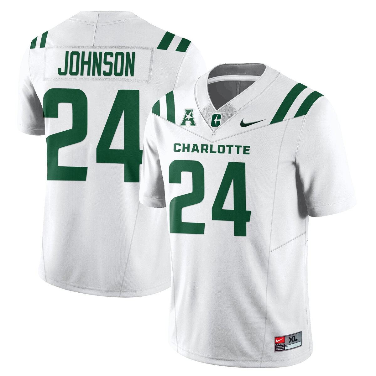 Men's Charlotte 49ers Football 2025 Vapor Limited Jersey - All Stitched
