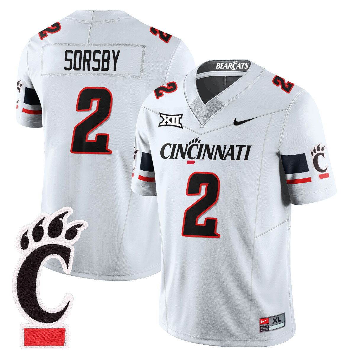 Cin BCATS Football 2025 Uniform - Stitched