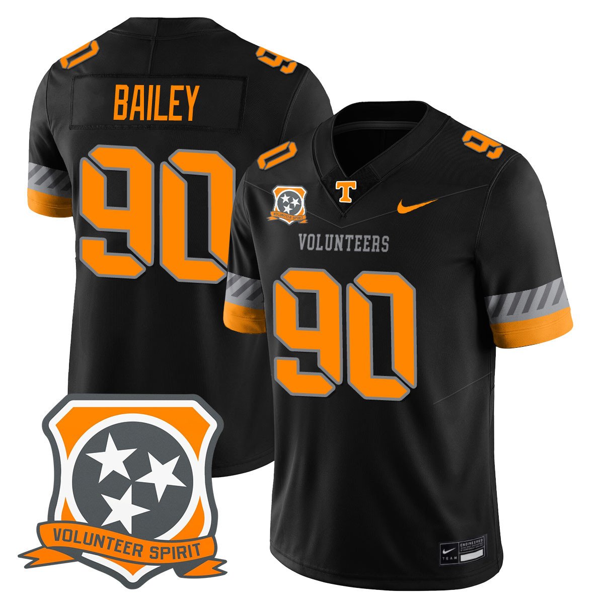 Men's Tennessee Volunteers 2025 Spirit Jersey - All Stitched