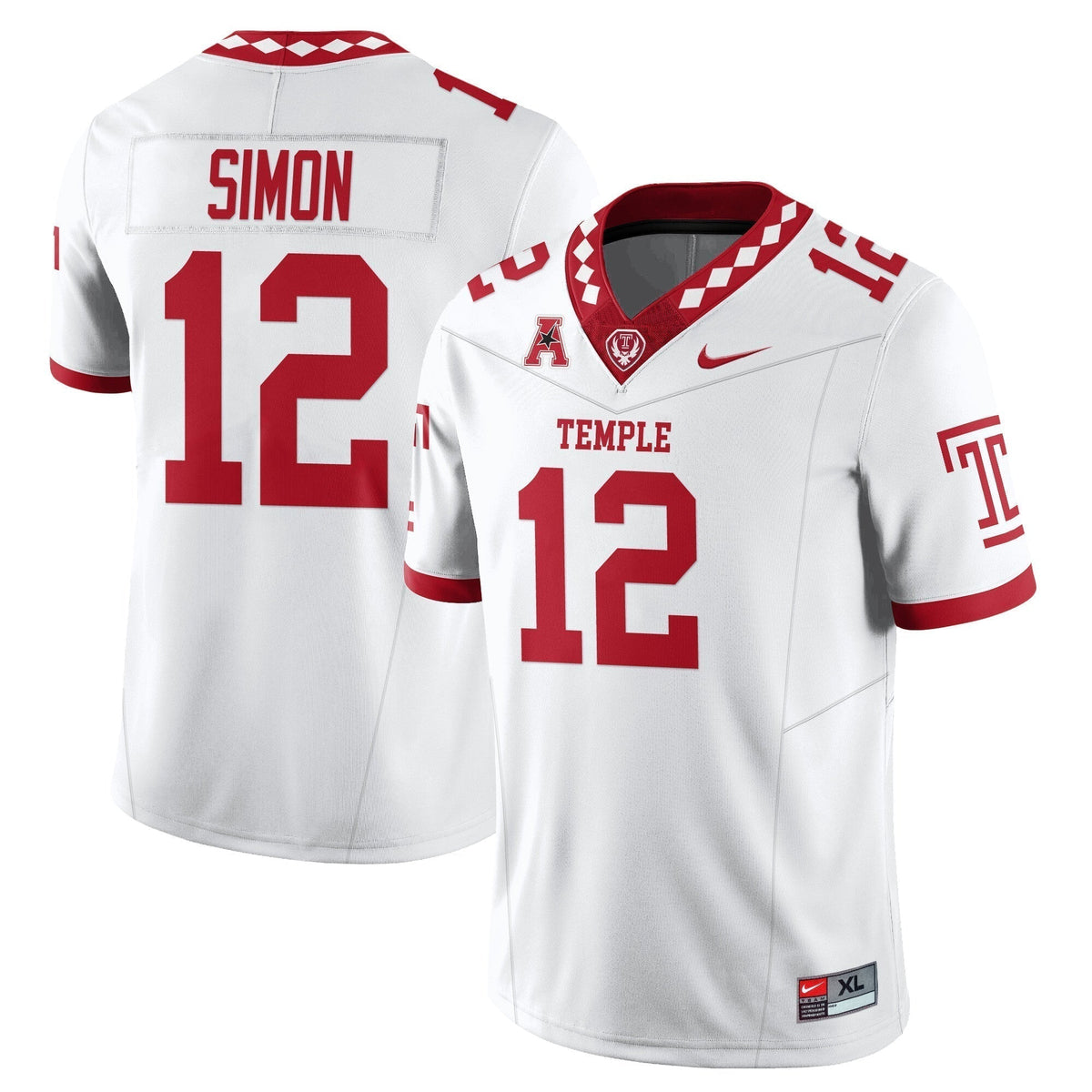 Men's Temple Football 2025 Vapor Limited Jersey - All Stitched