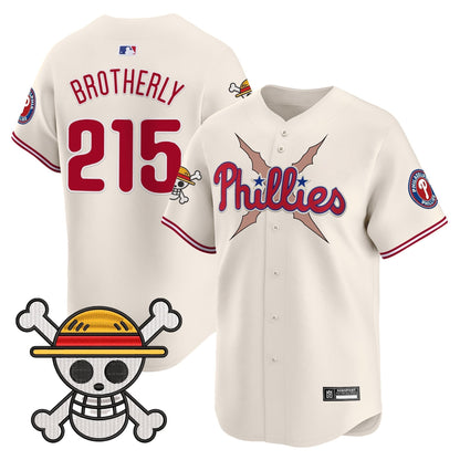 Men's Philadelphia Phillies x One Piece 2025 Vapor Premier Limited Jersey - All Stitched