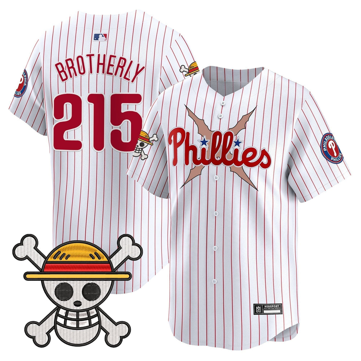 Men's Philadelphia Phillies x One Piece 2025 Vapor Premier Limited Jersey - All Stitched