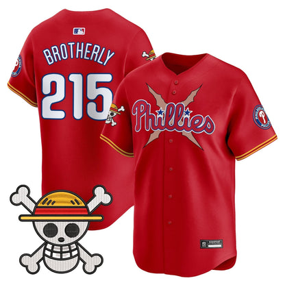 Men's Philadelphia Phillies x One Piece 2025 Vapor Premier Limited Jersey - All Stitched