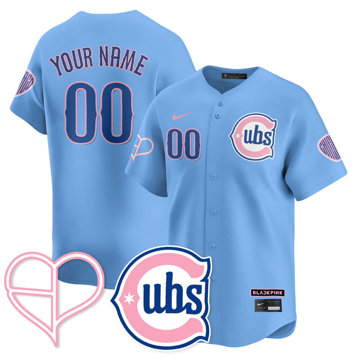 CHC BLΛƆKPIИK 2025 Limited Custom Jersey - Stitched