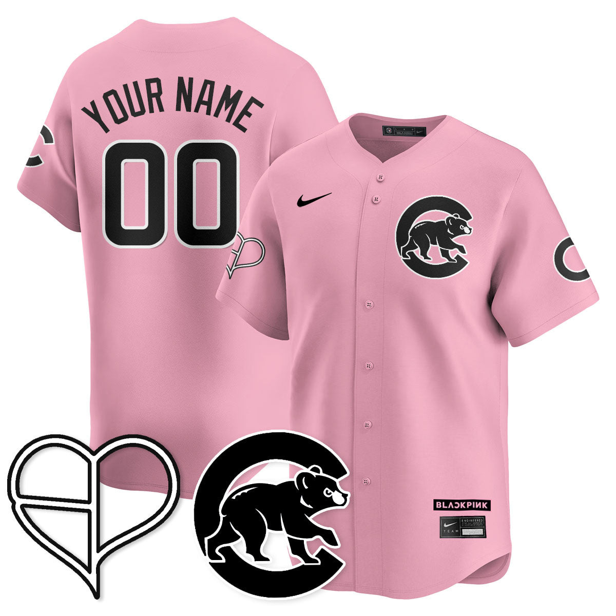 CHC BLΛƆKPIИK 2025 Limited Custom Jersey - Stitched