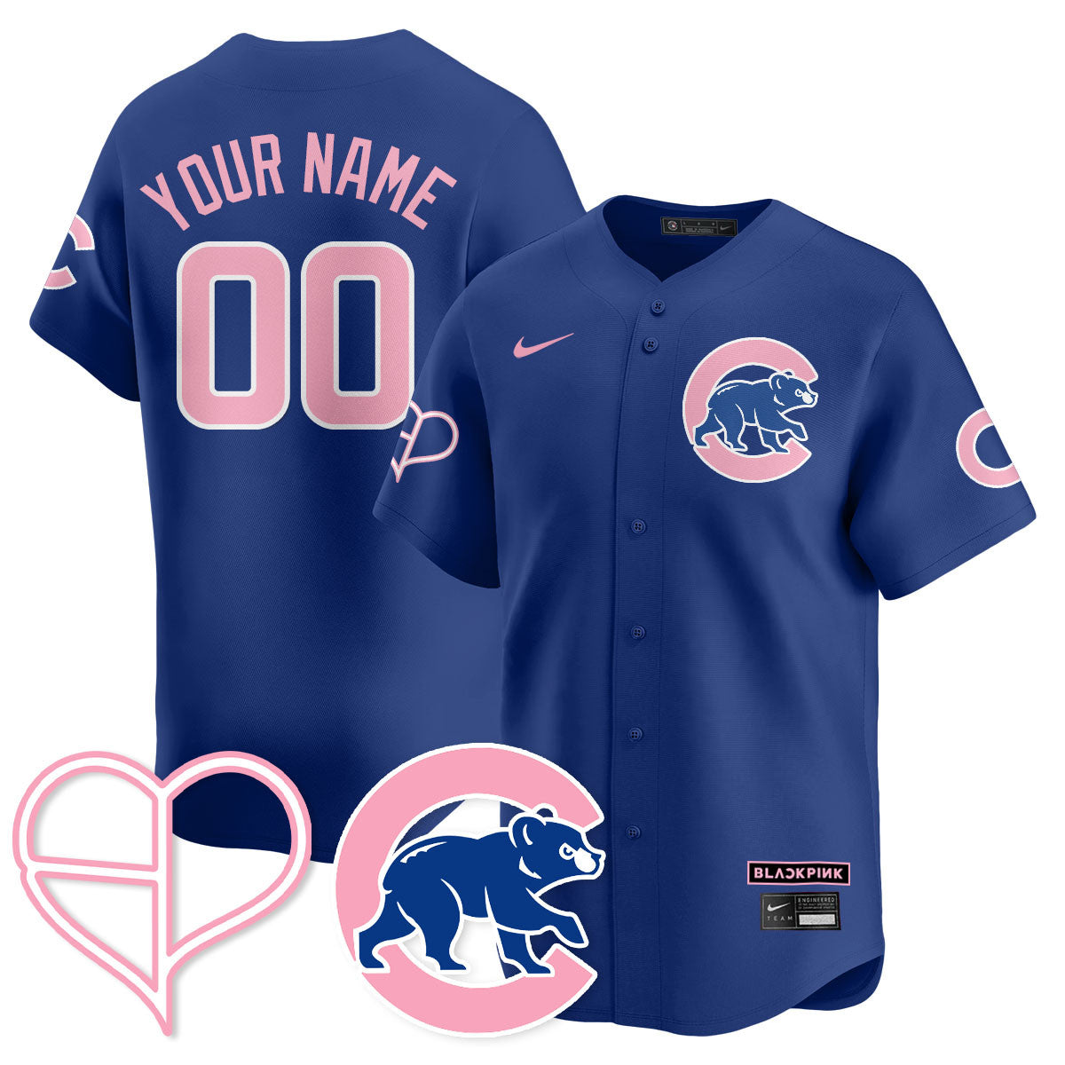 CHC BLΛƆKPIИK 2025 Limited Custom Jersey - Stitched