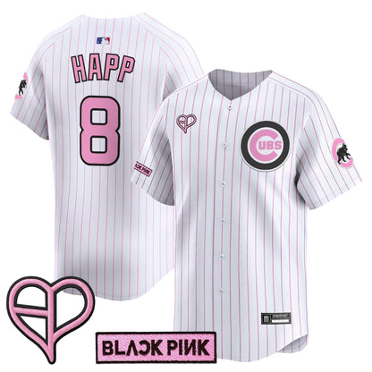 Unisex Chicago Cubs x BLACKPINK 2025 Vapor Premier Limited Jersey - All Stitched