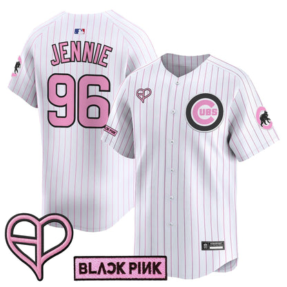 Unisex Chicago Cubs x BLACKPINK 2025 Vapor Premier Limited Jersey - All Stitched