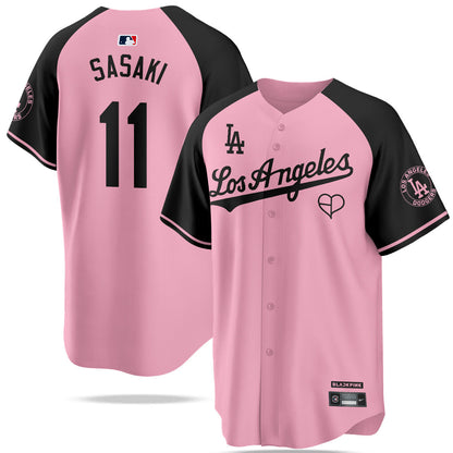 Men's Los Angeles Dodgers BLΛƆKPIИK 2025 Limited Jersey - All Stitched