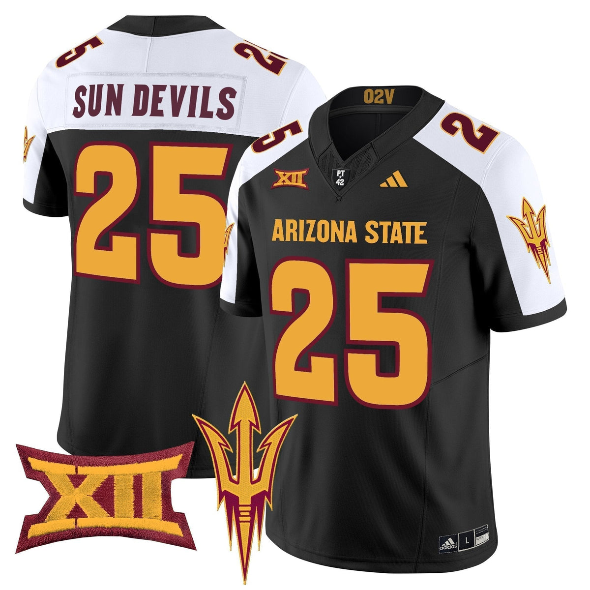 Men's Arizona State Sun Devils 2025 Vapor Limited Jersey - All Stitched