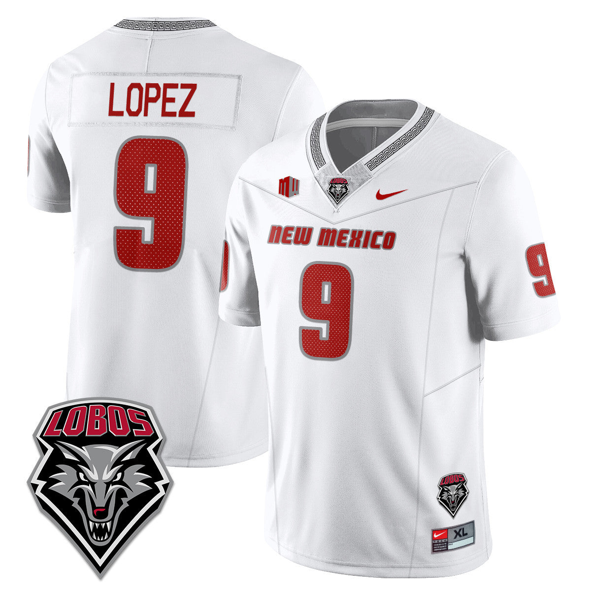 UNM Lobo Football 2025 Jersey - Stitched