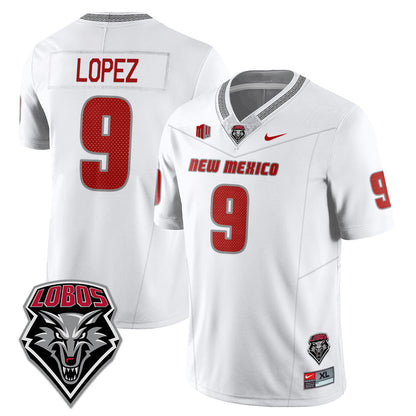 UNM Lobo Football 2025 Jersey - Stitched