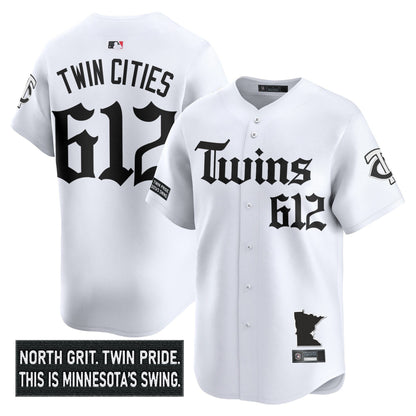 Men's Minnesota Twins 'Gothic North Edition' Vapor Premier Limited Jersey V2 - All Stitched