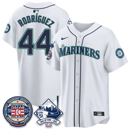 SEA Ichiro Number Retirement Jersey V2 - Stitched
