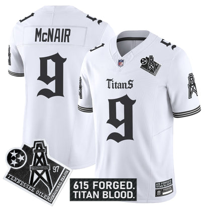 Men's Tennessee Titans 'Titan Gothic Shadows Drop' Vapor Limited Jersey - All Stitched
