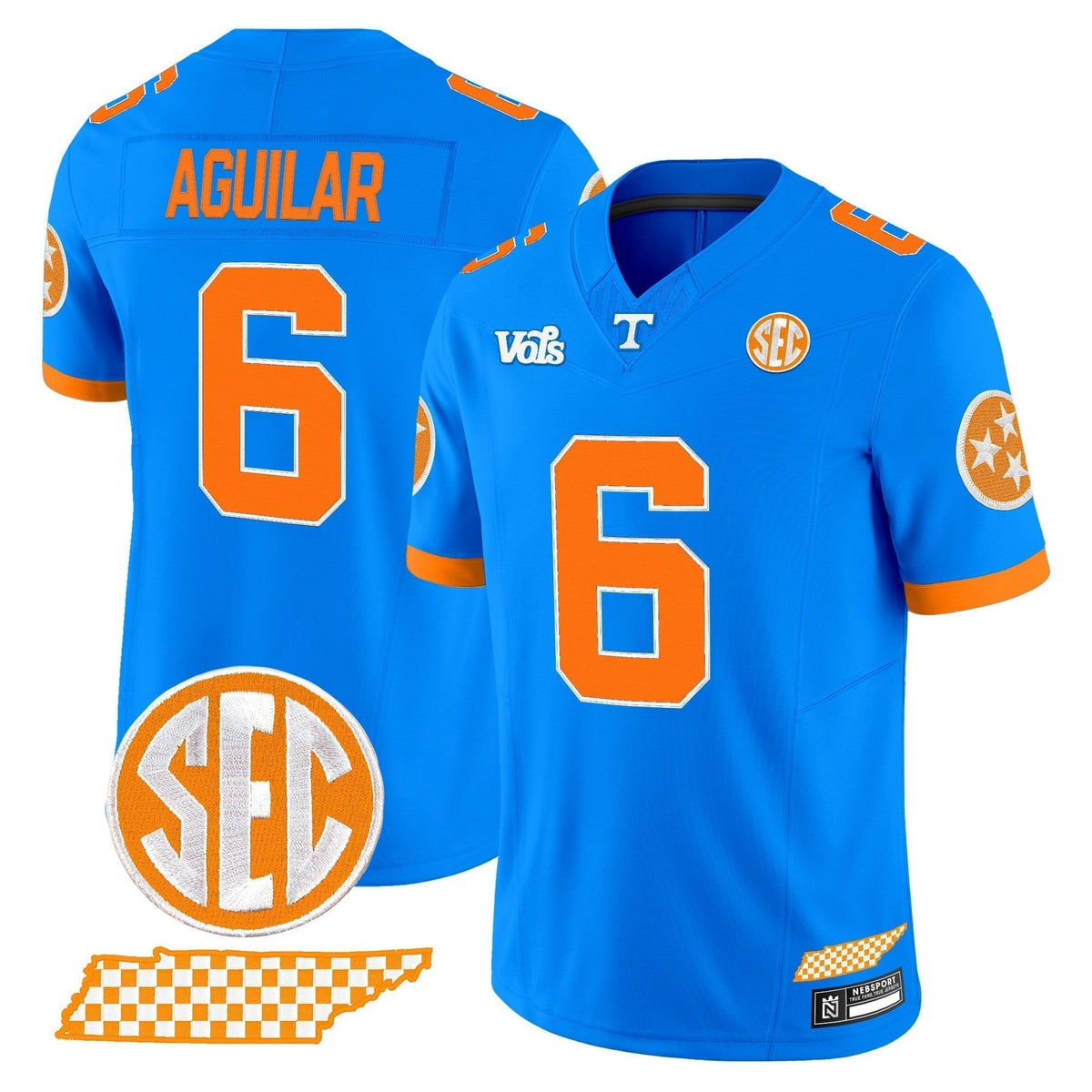 Tennessee Volunteers 'Blue Blaze Edition' Vapor Limited Jersey - All Stitched