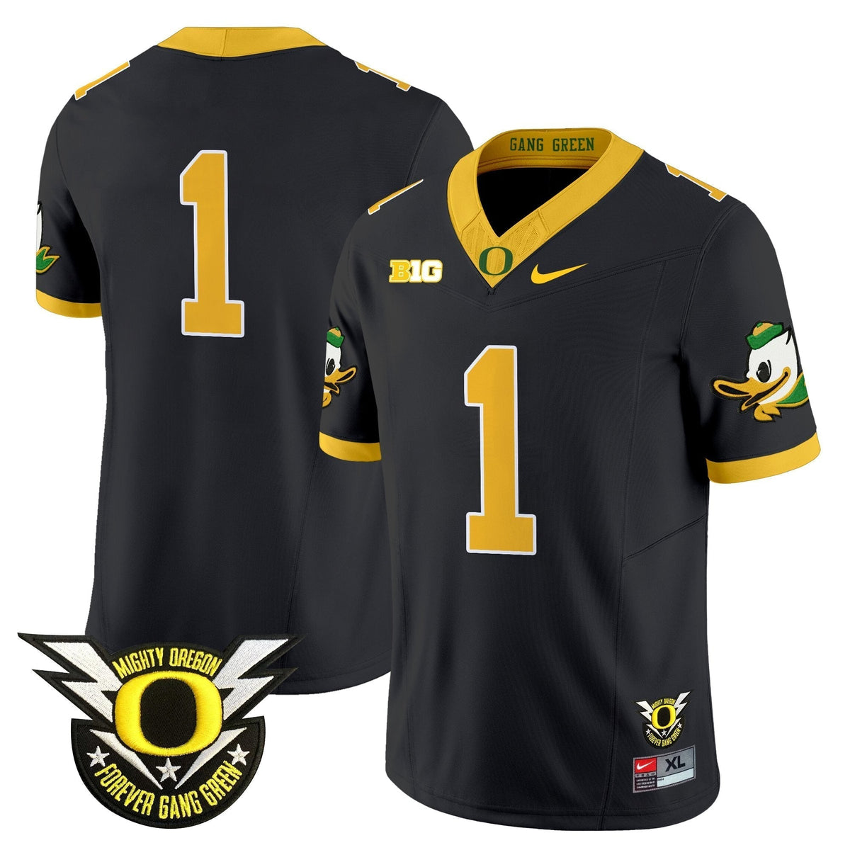 Men's Oregon Ducks 2025 Vapor Limited Jersey - All Stitched