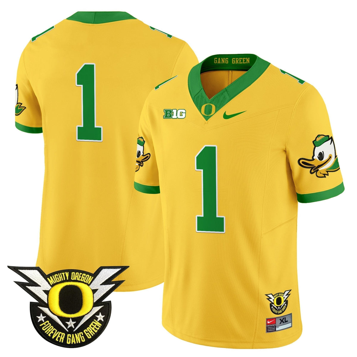 Men's Oregon Ducks 2025 Vapor Limited Jersey - All Stitched
