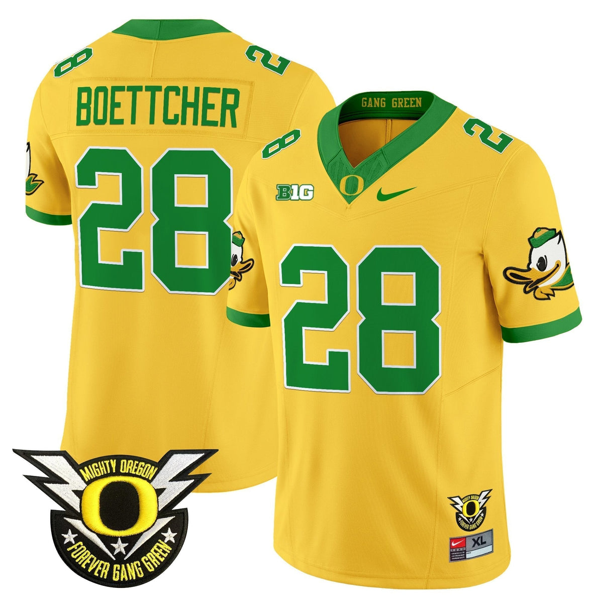 Men's Oregon Ducks 2025 Vapor Limited Jersey - All Stitched