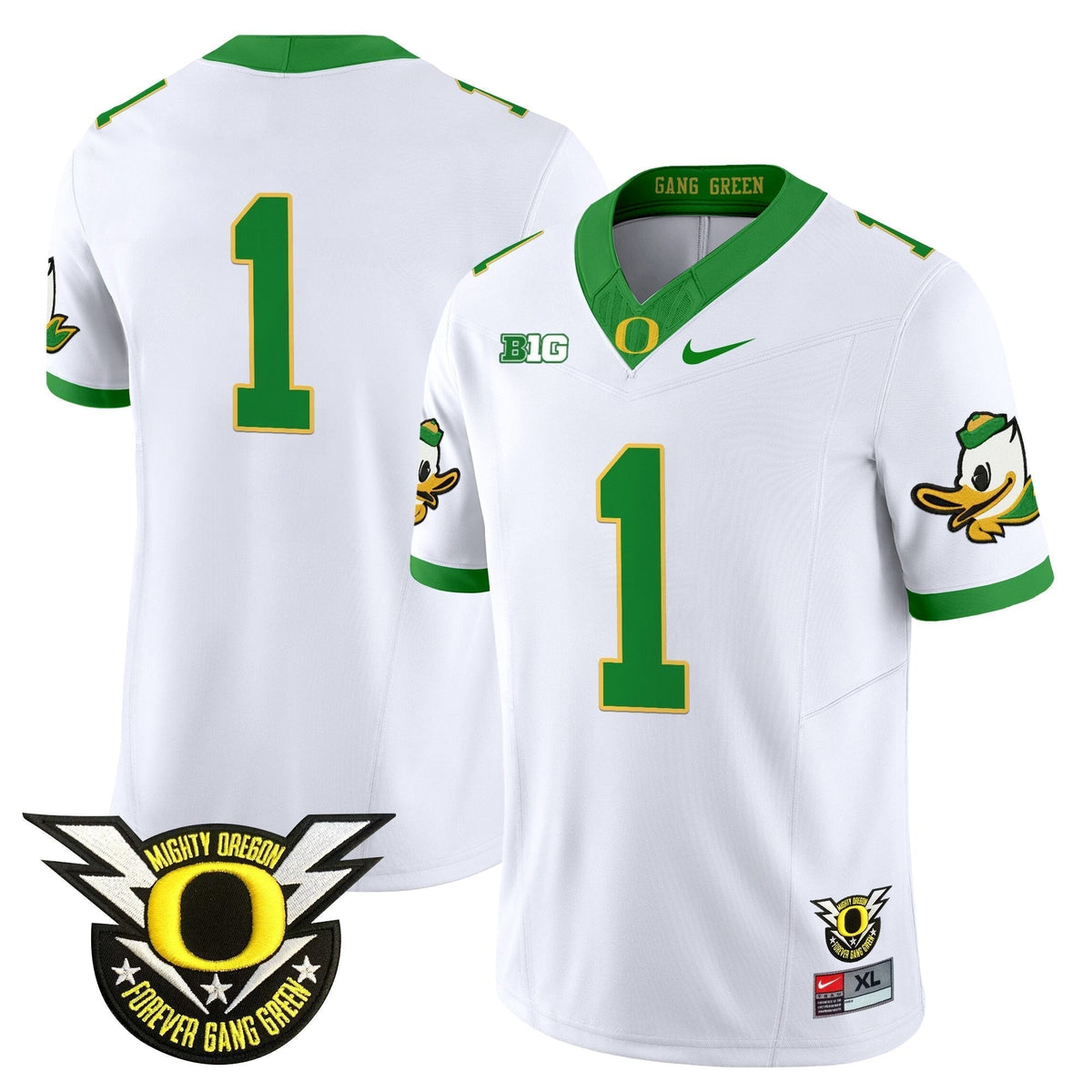 Men's Oregon Ducks 2025 Vapor Limited Jersey - All Stitched