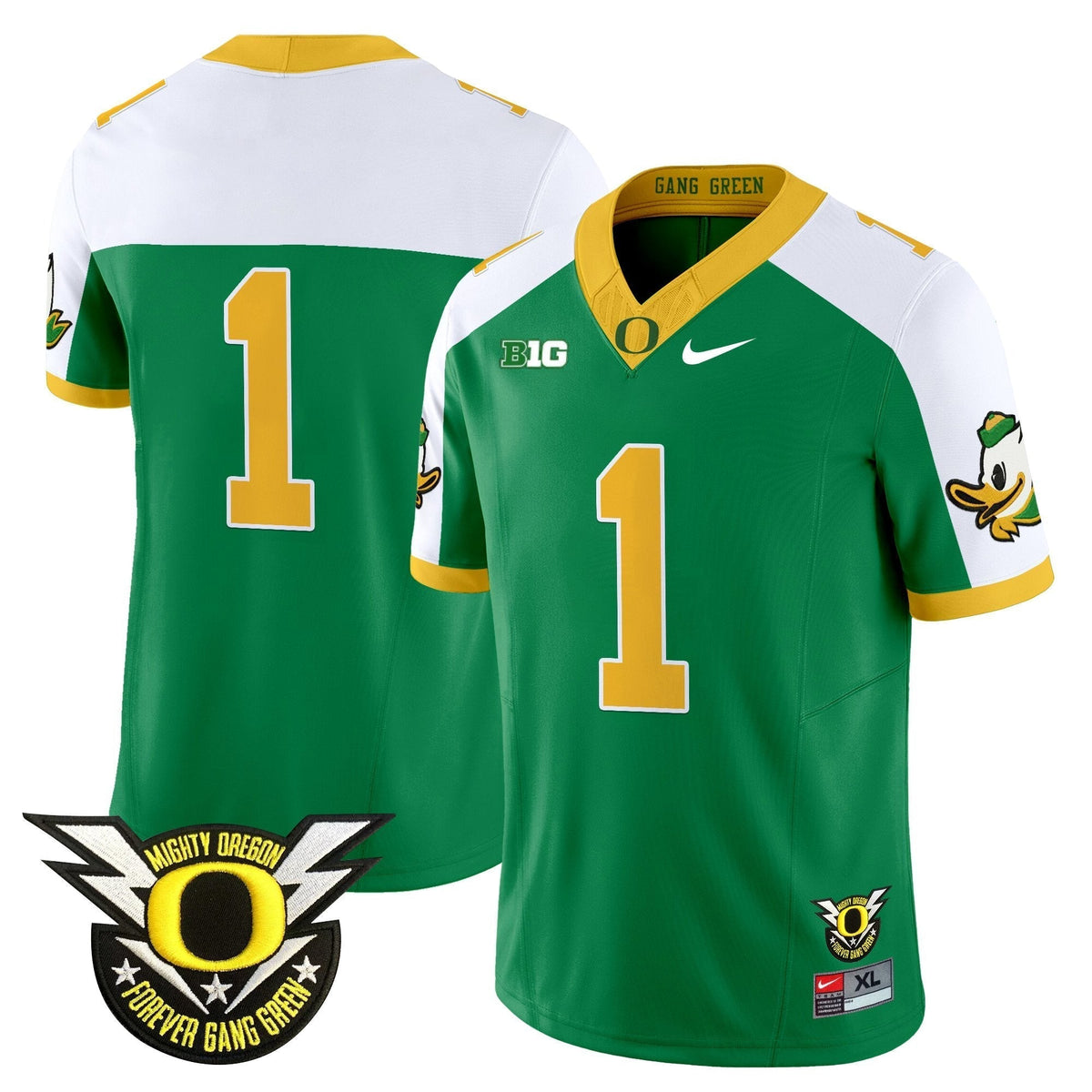 Men's Oregon Ducks 2025 Vapor Limited Jersey - All Stitched