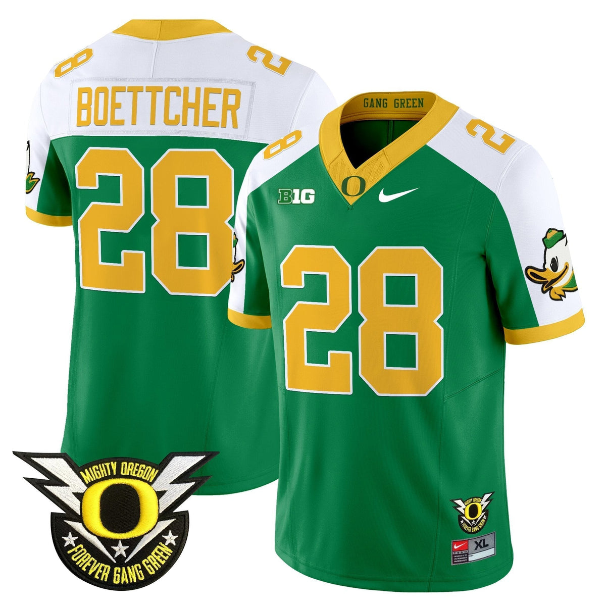 Men's Oregon Ducks 2025 Vapor Limited Jersey - All Stitched