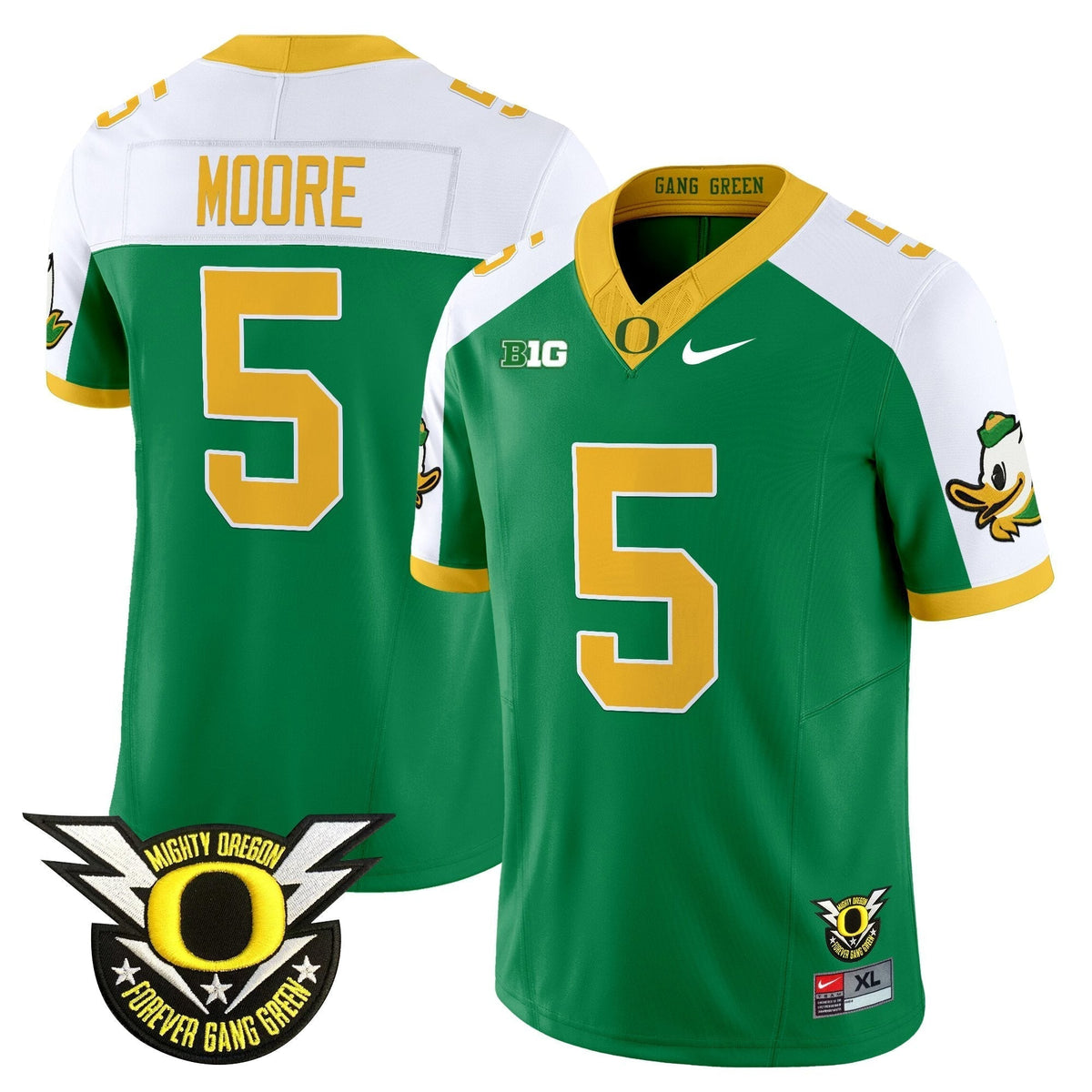 Men's Oregon Ducks 2025 Vapor Limited Jersey - All Stitched
