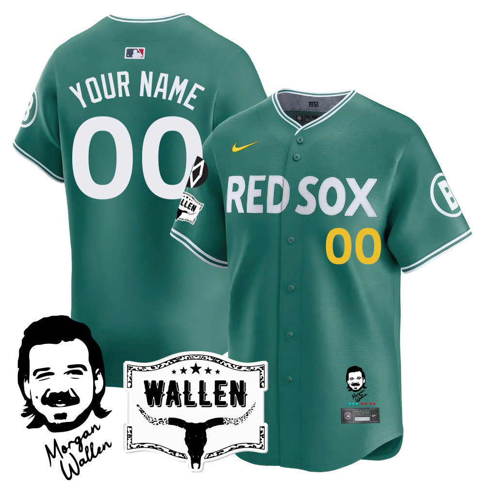 BOS Morgan Wallen 2025 Custom Jersey - Stitched