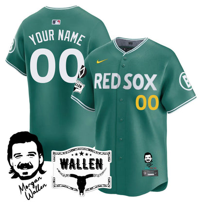 BOS Morgan Wallen 2025 Custom Jersey - Stitched