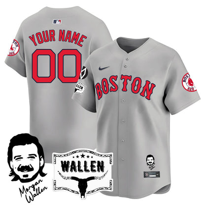 BOS Morgan Wallen 2025 Custom Jersey - Stitched