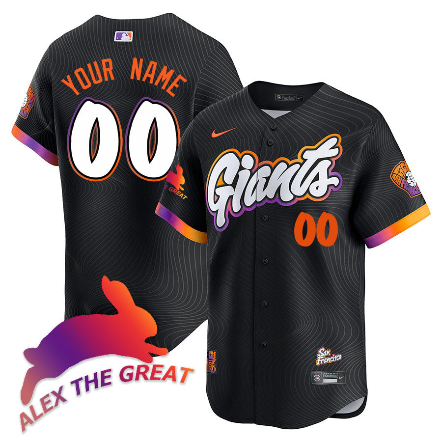 Custom SF "Alex the Great" Rabbit Memories 2025 Jersey - Stitched