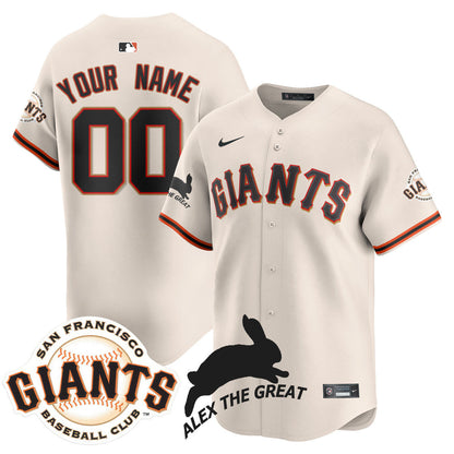 Custom SF "Alex the Great" Rabbit Memories 2025 Jersey - Stitched