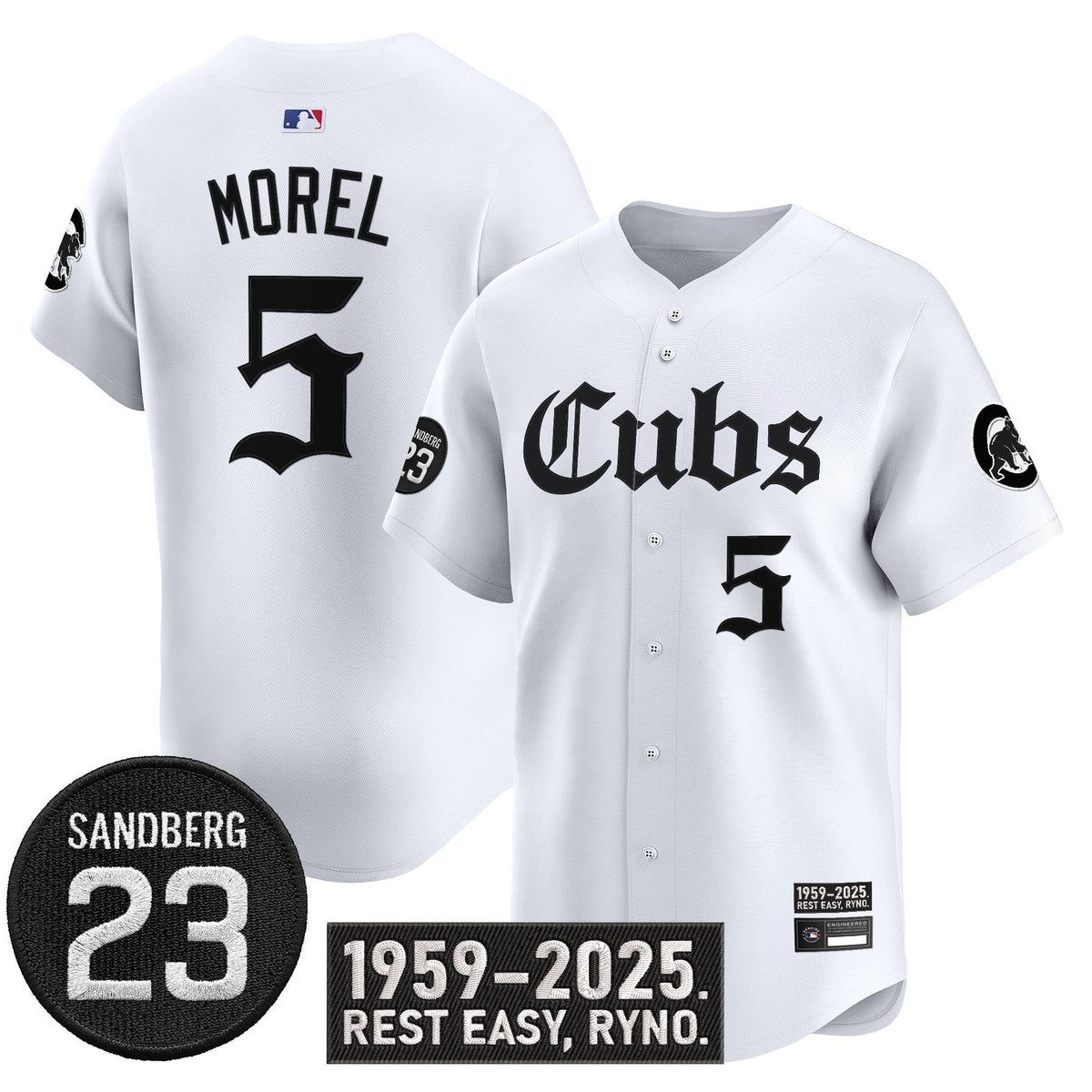 Men's Chicago Cubs 'Ryne Sandberg Tribute' Vapor Premier Limited Jersey - All Stitched