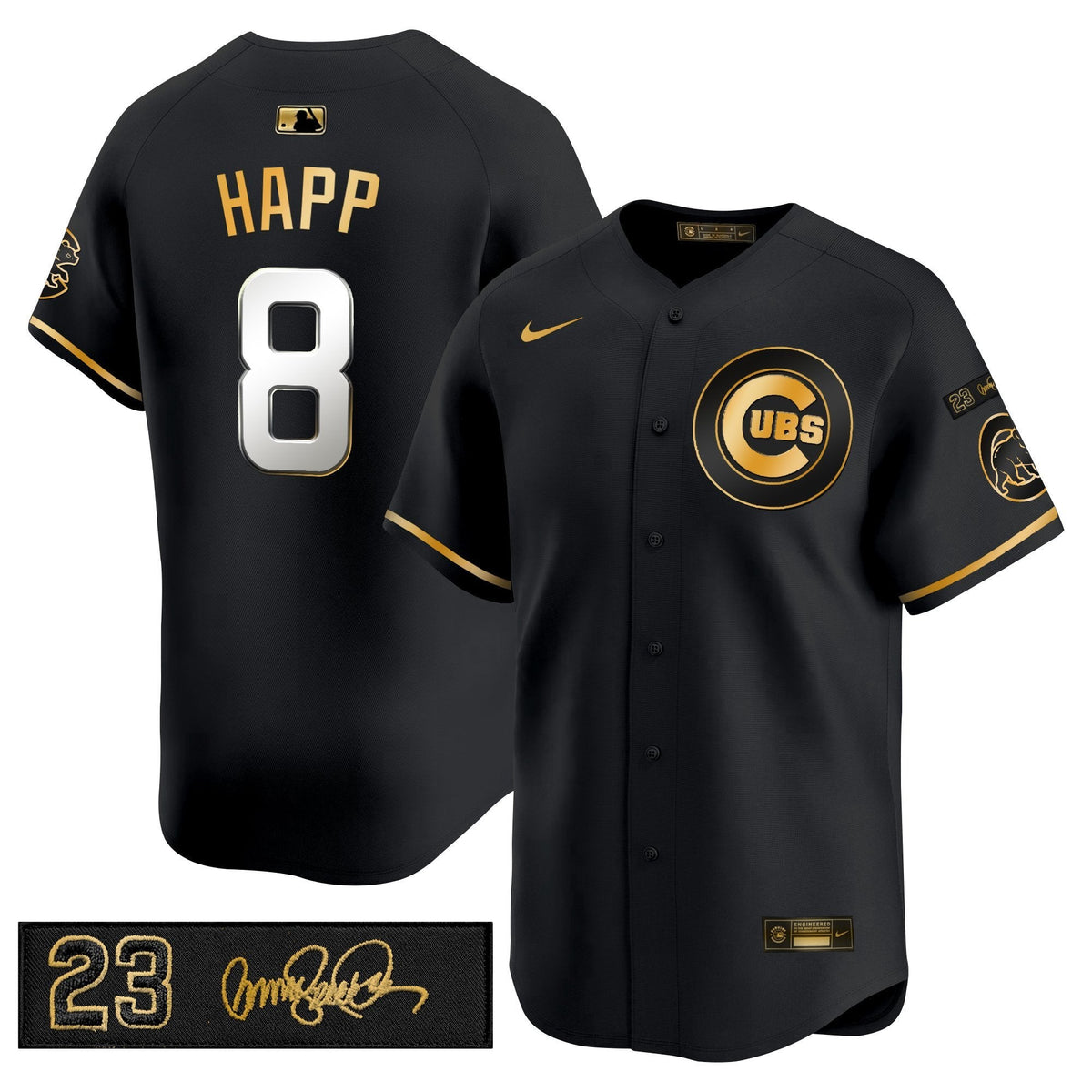 Men's Chicago Cubs 'Ryne Sandberg Tribute' Vapor Premier Limited Jersey V3 - All Stitched