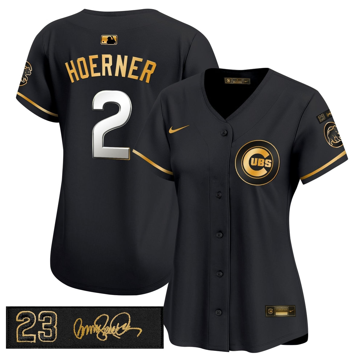 Women's Chicago Cubs 'Ryne Sandberg Tribute' Vapor Premier Limited Jersey V3 - All Stitched