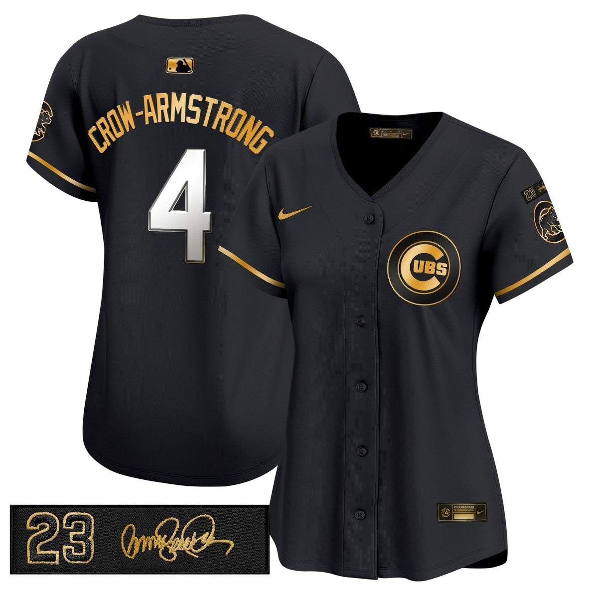 Women's Chicago Cubs 'Ryne Sandberg Tribute' Vapor Premier Limited Jersey V3 - All Stitched