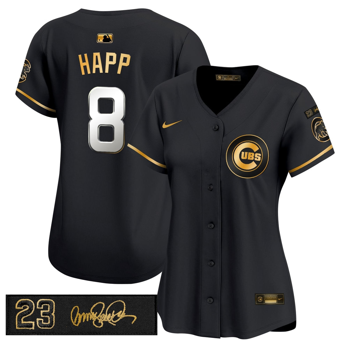Women's Chicago Cubs 'Ryne Sandberg Tribute' Vapor Premier Limited Jersey V3 - All Stitched