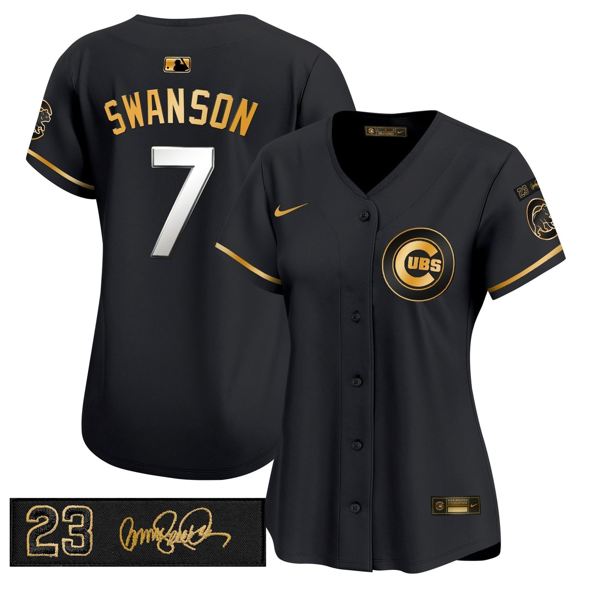 Women's Chicago Cubs 'Ryne Sandberg Tribute' Vapor Premier Limited Jersey V3 - All Stitched
