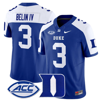 Men's Duke Blue Devils 2025 Vapor Limited Jersey - All Stitched