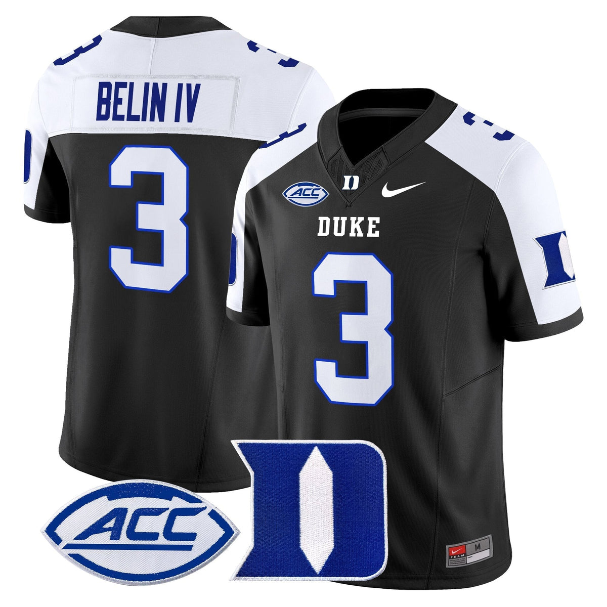 Men's Duke Blue Devils 2025 Vapor Limited Jersey - All Stitched