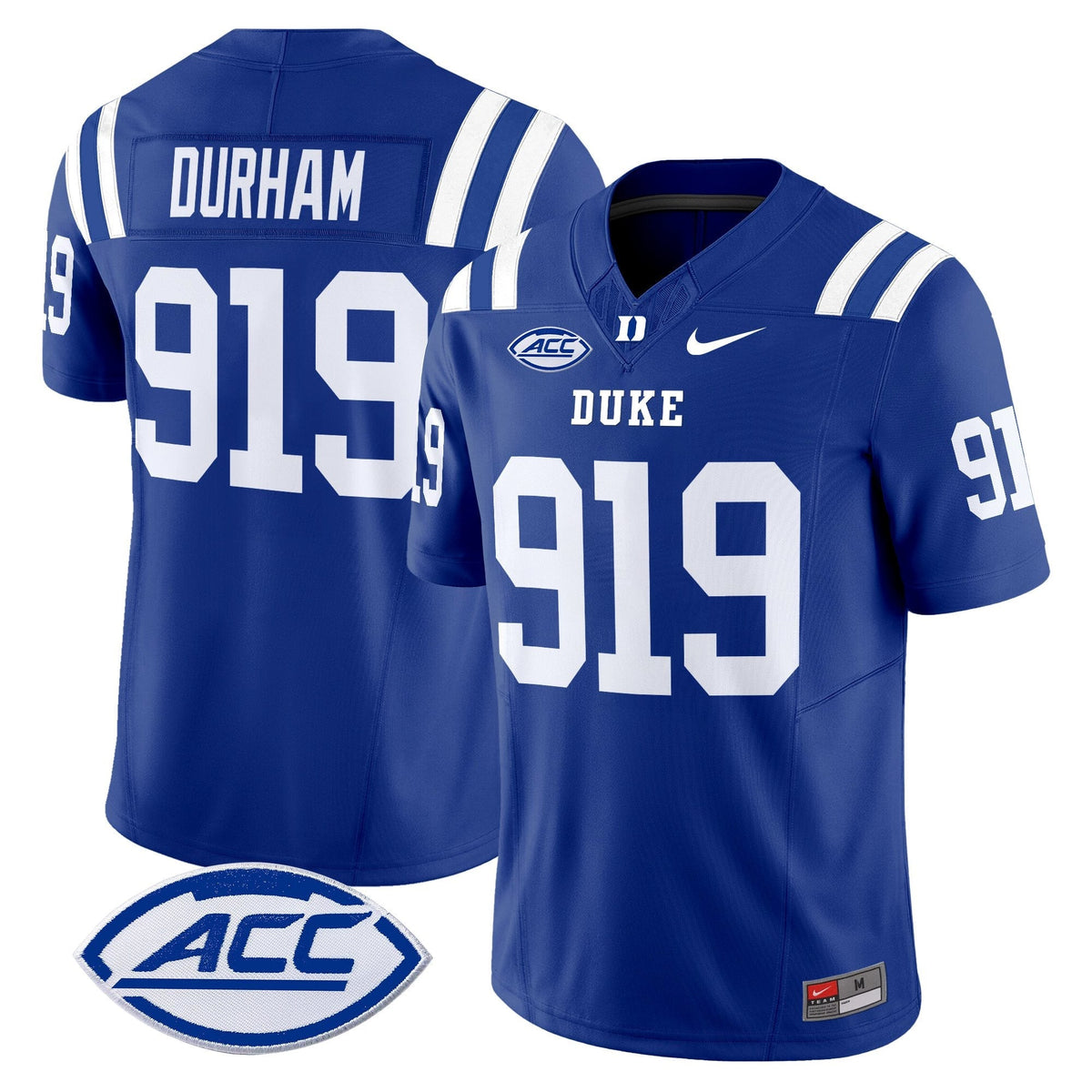 Men's Duke Blue Devils 2025 Vapor Limited Jersey - All Stitched