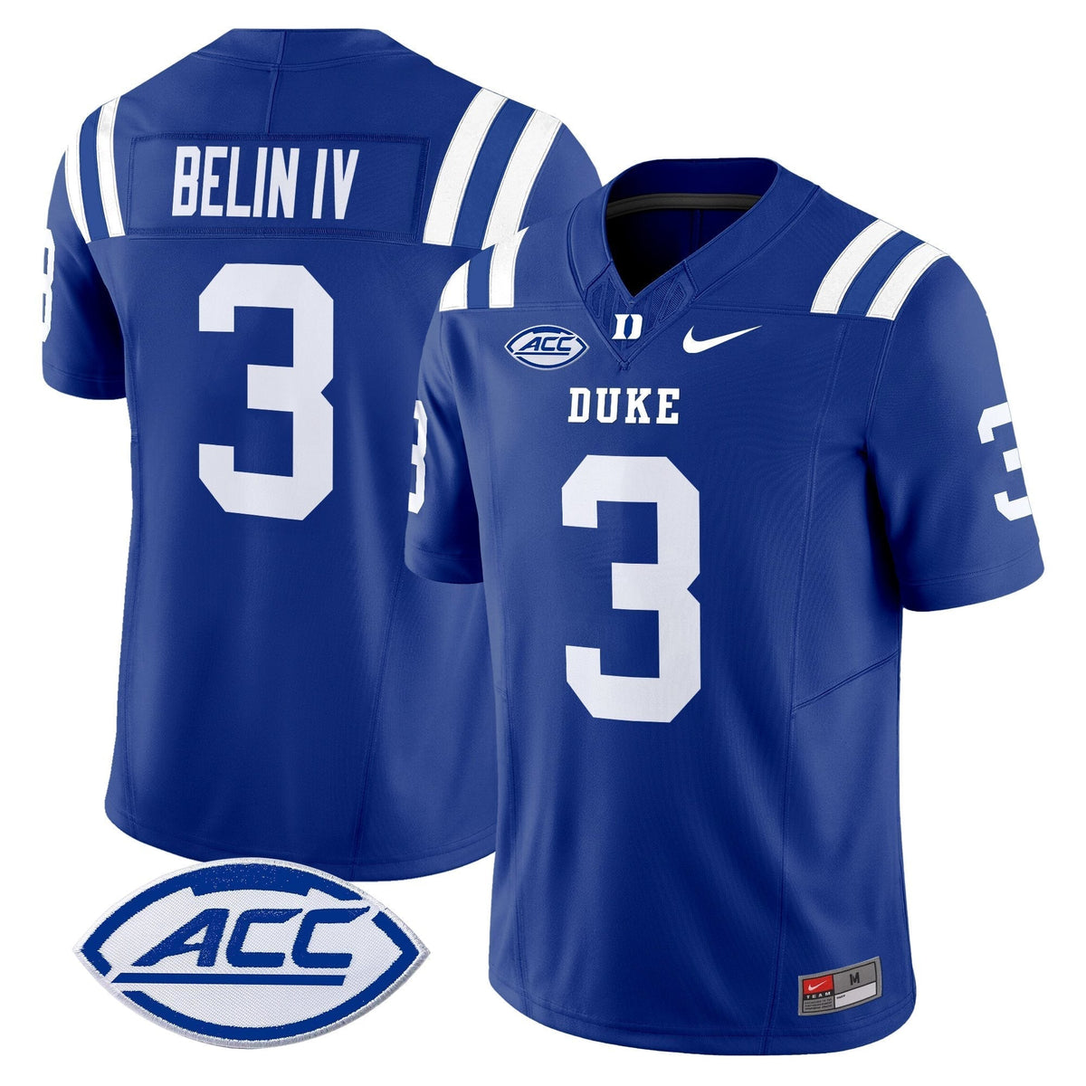Men's Duke Blue Devils 2025 Vapor Limited Jersey - All Stitched