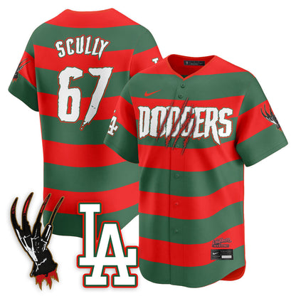 LAD "A Nightmare on Elm Street" Jersey - Stitched-NQD