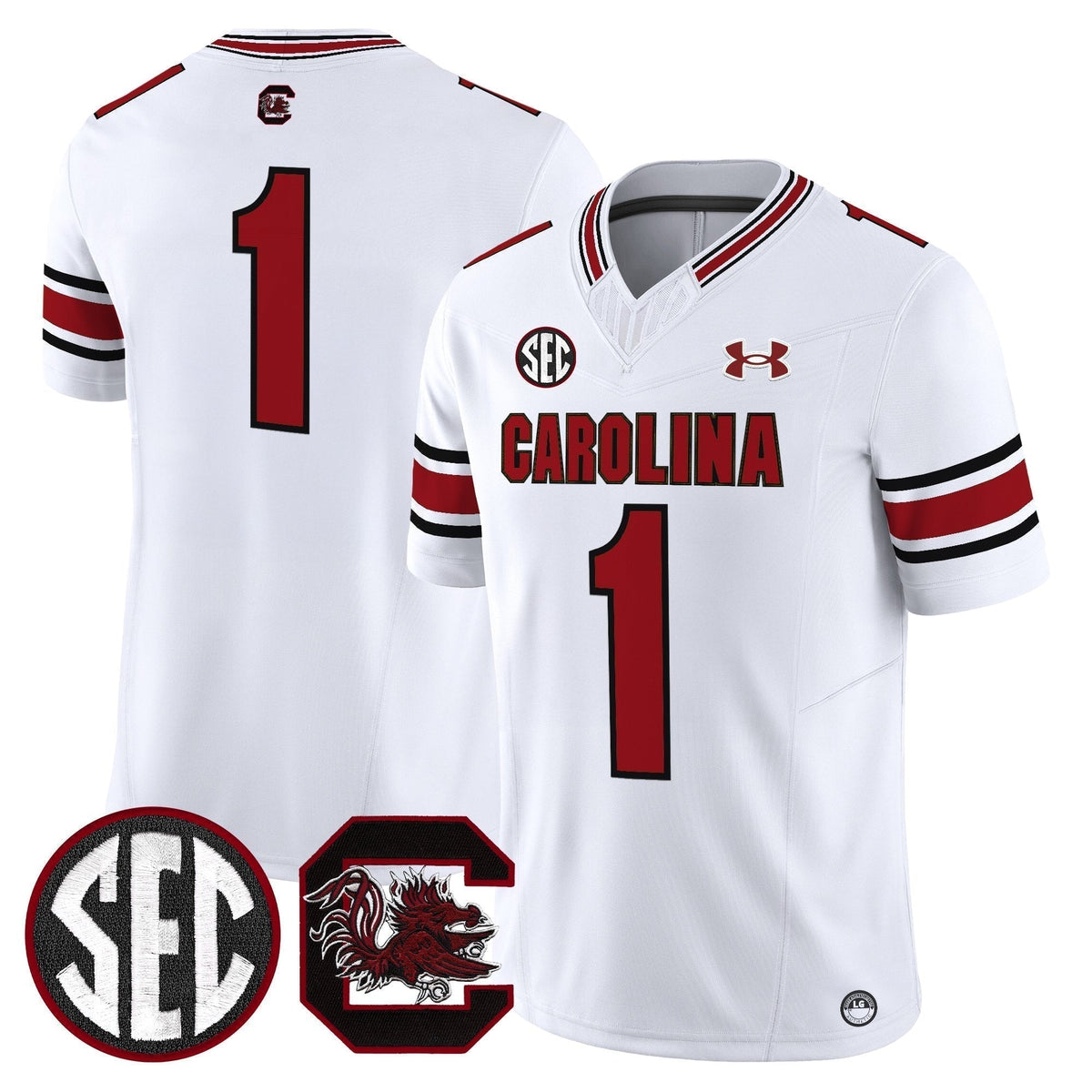 Men's South Carolina Gamecocks 2025 Vapor Limited Jersey - All Stitched