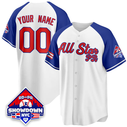 Men's Puerto Rican Baseball All-Star 2025 Jersey - All Stitched
