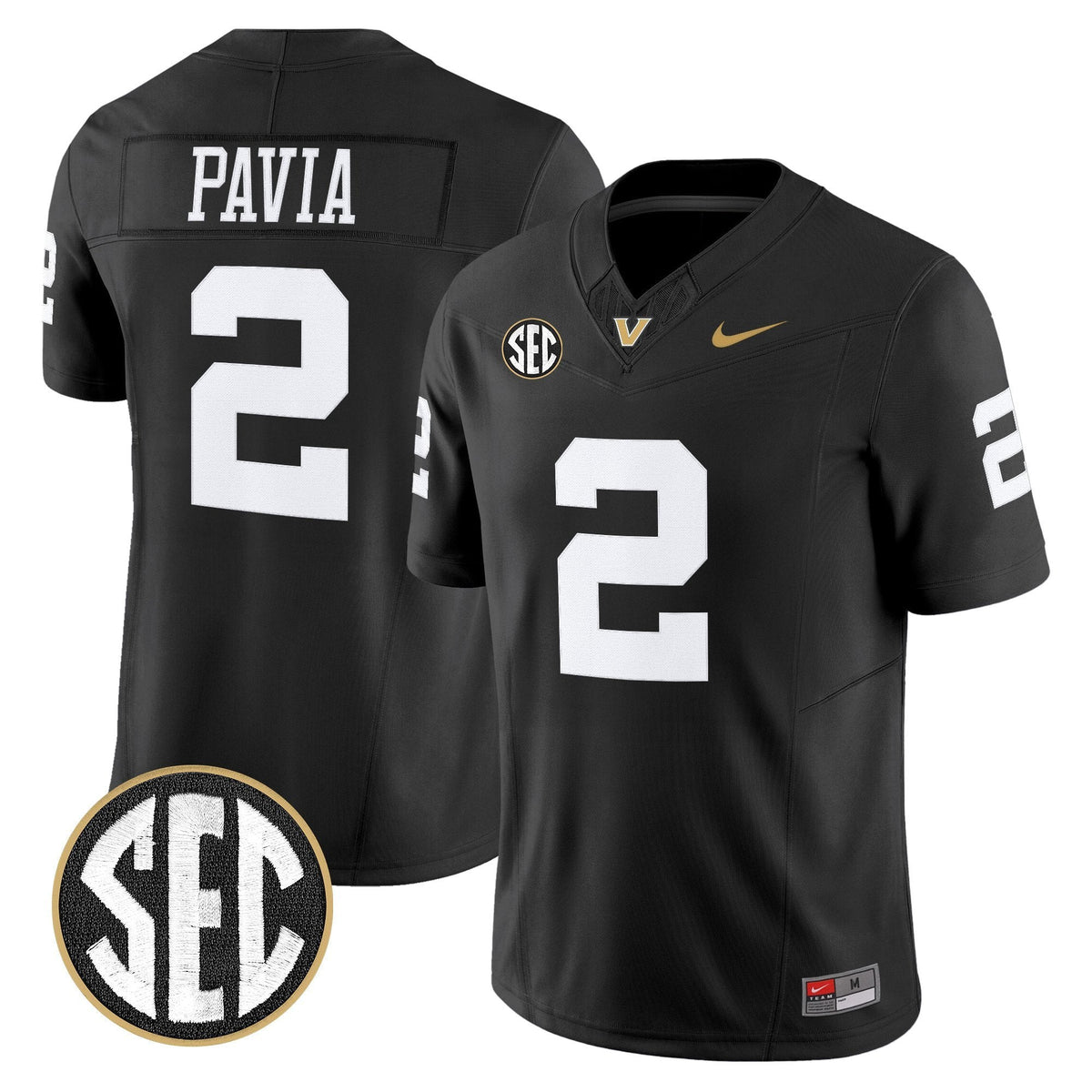 Men's Vanderbilt Commodores 2025 Vapor Limited Jersey - All Stitched