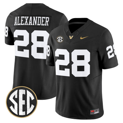 Men's Vanderbilt Commodores 2025 Vapor Limited Jersey - All Stitched