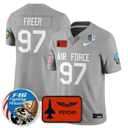 Air Force Football 2025 Honor F-16 Jersey - Stitched
