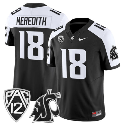 Men's Washington State Cougars 2025 Vapor Limited Jersey - All Stitched