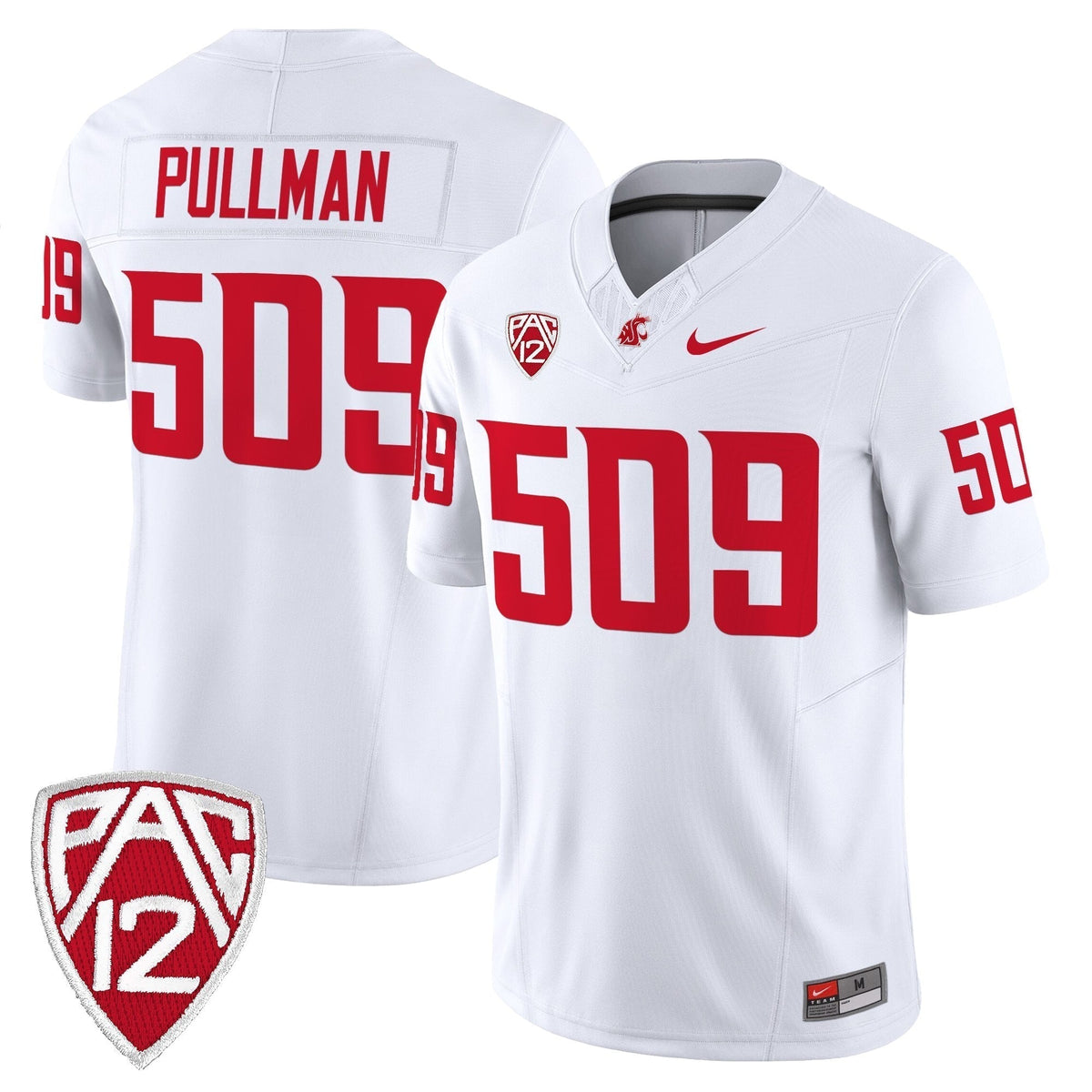 Men's Washington State Cougars 2025 Vapor Limited Jersey - All Stitched